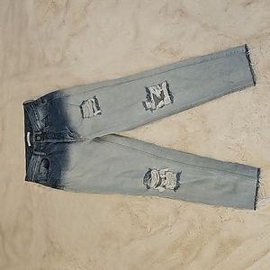 Pacsun ultra high rise slim jean, ambre blue